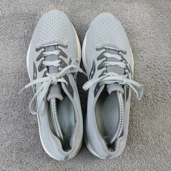 Saucony VersaFoam Flame Mens Size 11 Running Shoes Gray Mesh Sneakers Low Top - Picture 7 of 10